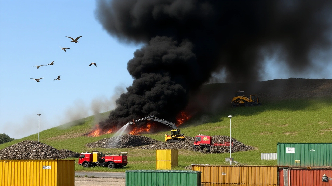 Grote brand bij Vink B.V. in Barneveld: enorme zwarte rookwolken zichtbaar tot Amersfoort en Ede